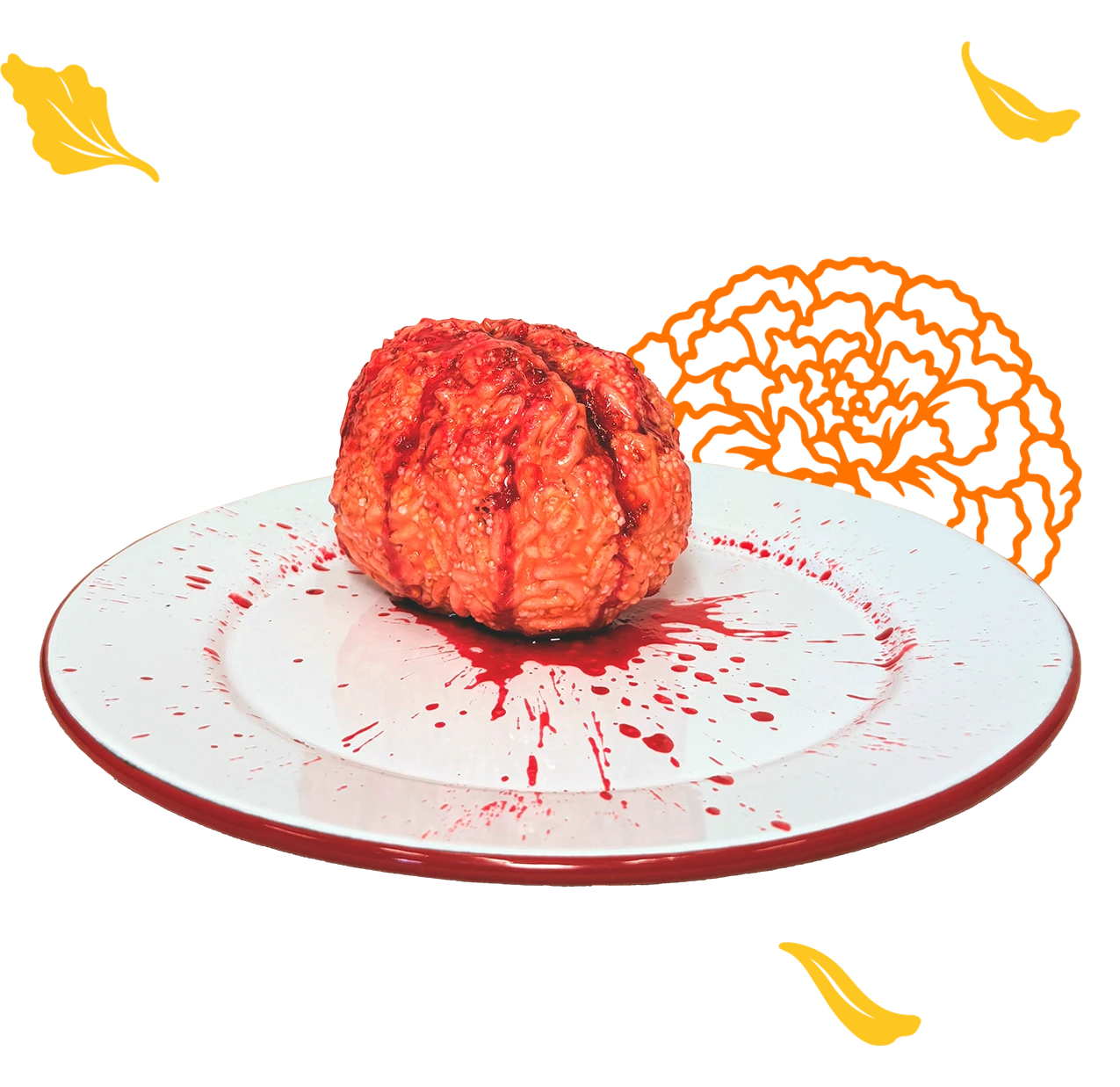 Cerebros de Amaranto y Arroz Inflado, receta de Halloween de Fundación Herdez