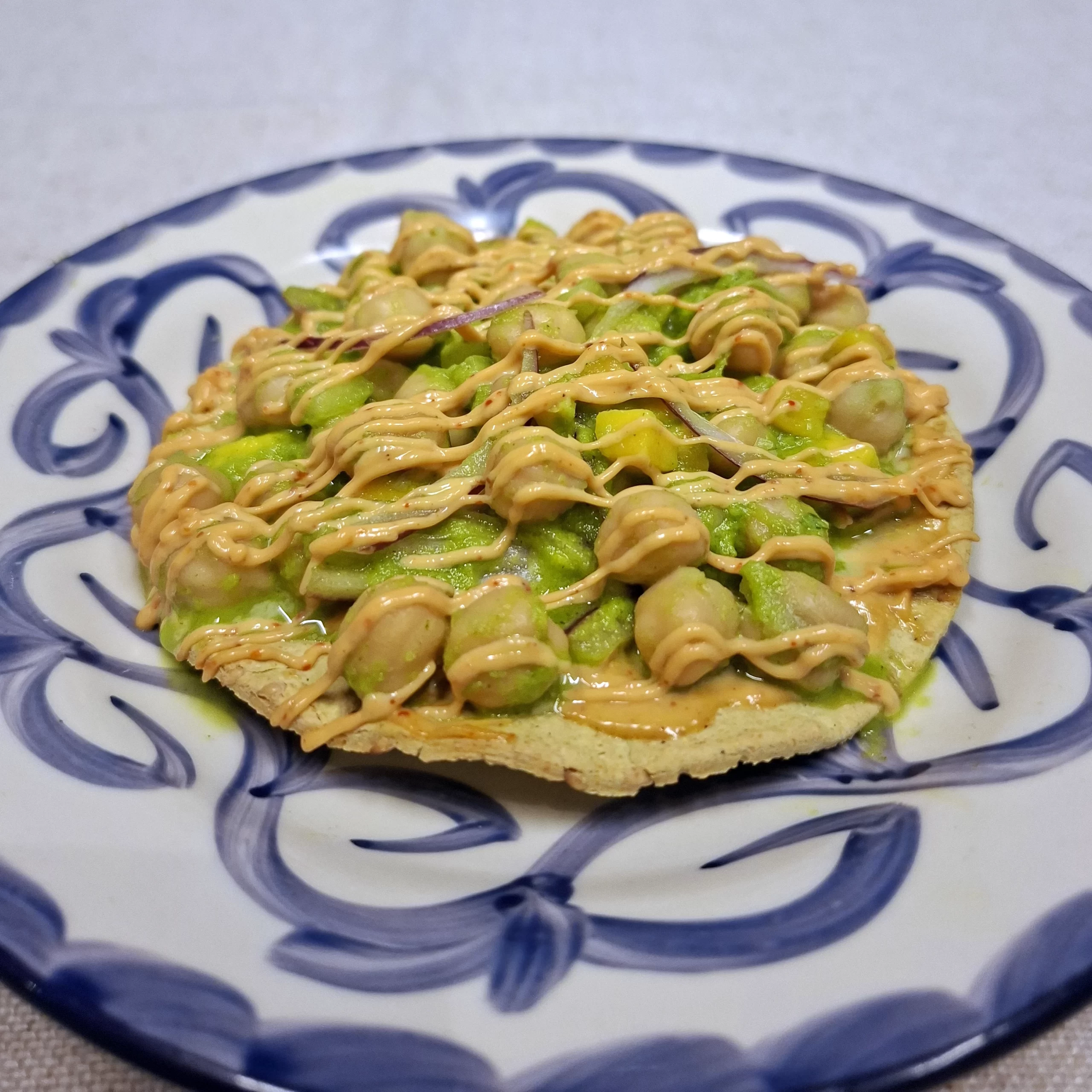 Aguachile de Garbanzo y Mango