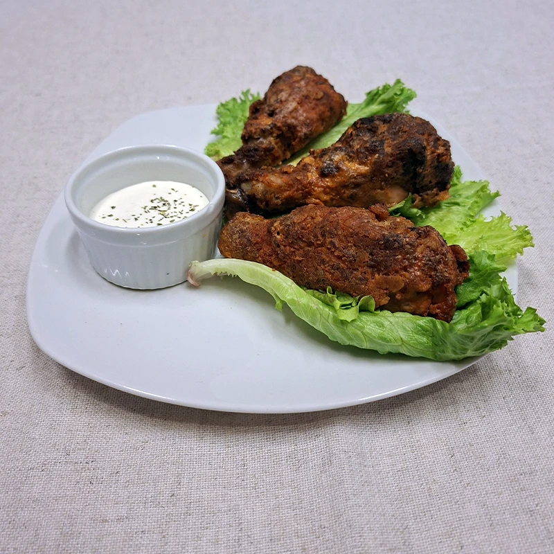 Piernas de Pollo Búfalo Cremosas